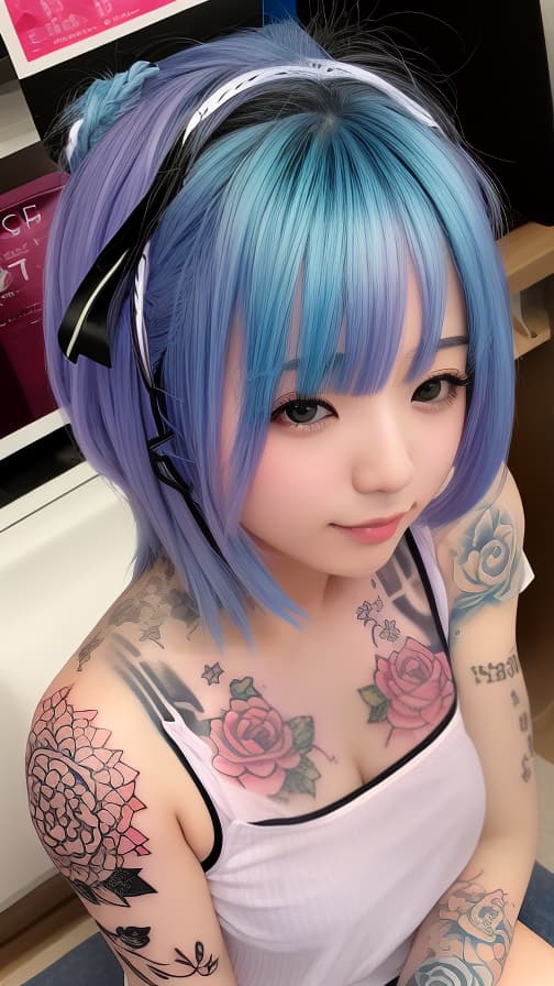  エロい格好　color tattoo