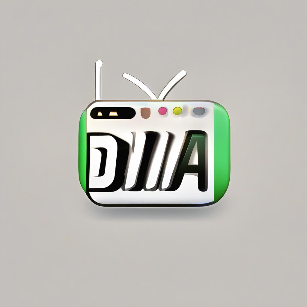  app icon of icon for my stream service company named DSILVA.TV