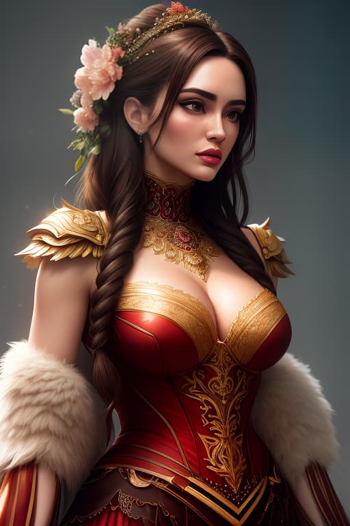  the girl from the universe, the anim, the realism, the face, the head and the shoulders, the right anatomy, the realistic symmetry, the detailed brown eyes, the realistic brown hair, the two lounges, the rest of the hair scrambled into the circus, the thinly sweet lips, the red cheeks of the pan. hyperrealistic, full body, detailed clothing, highly detailed, cinematic lighting, stunningly beautiful, intricate, sharp focus, f/1. 8, 85mm, (centered image composition), (professionally color graded), ((bright soft diffused light)), volumetric fog, trending on instagram, trending on tumblr, HDR 4K, 8K