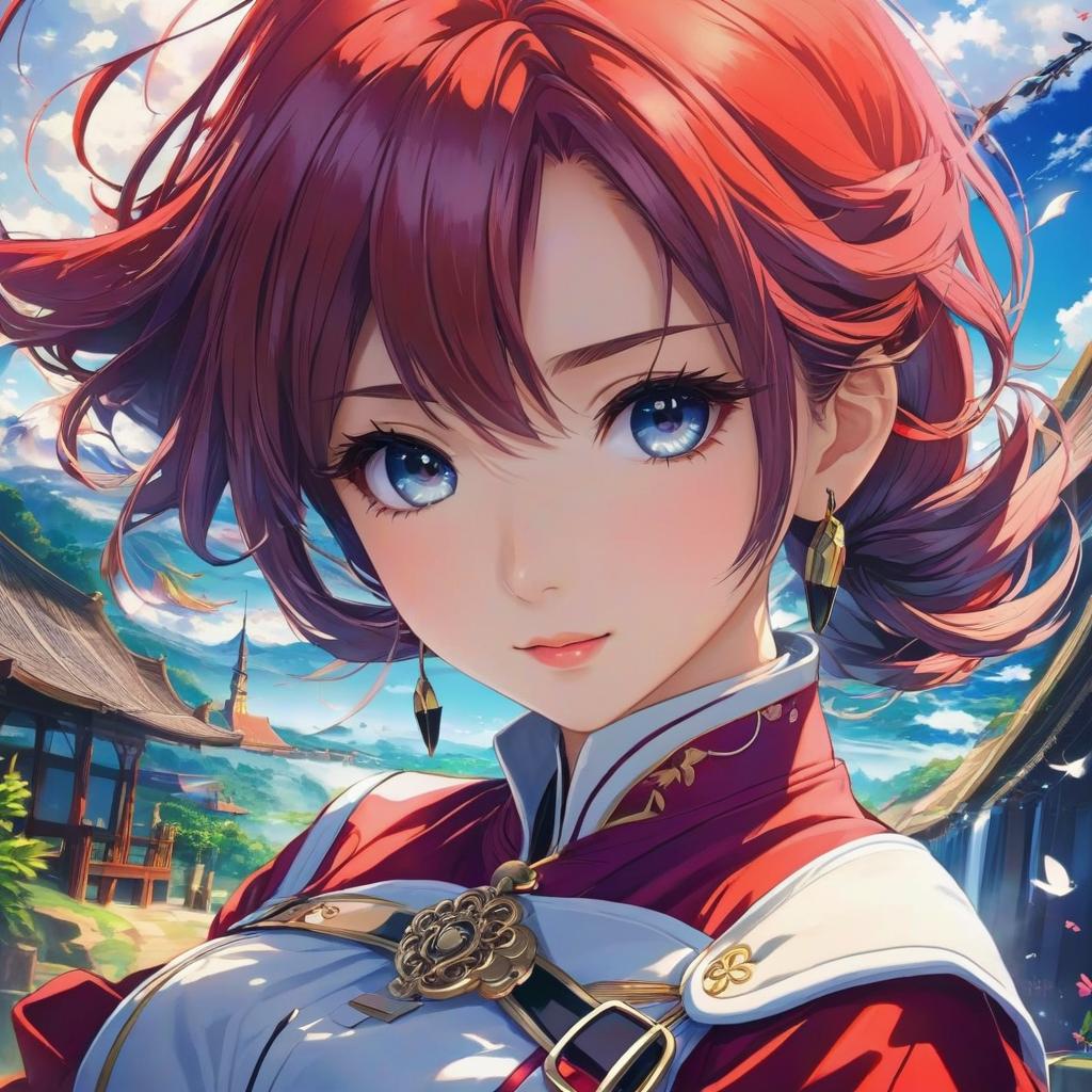  beutiful girl, anime artwork, anime style, key visual, vibrant, studio anime, highly detailed