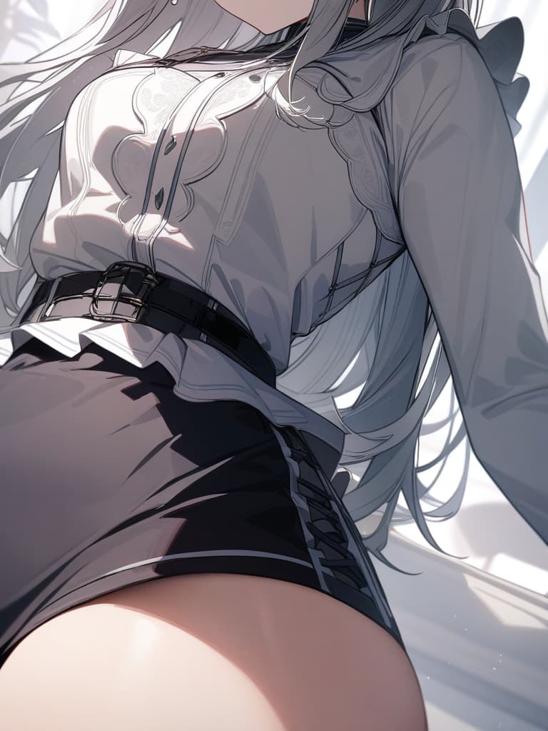  cute, angel, subculture, gray hair, moe sleeve, odd eye, masterpiece, best quality,8k,ultra detailed,high resolution,an extremely delicate and beautiful,hyper detail