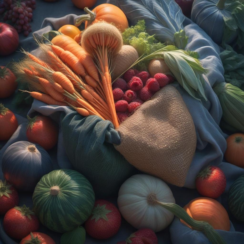  Summer harvest hyperrealistic, full body, detailed clothing, highly detailed, cinematic lighting, stunningly beautiful, intricate, sharp focus, f/1. 8, 85mm, (centered image composition), (professionally color graded), ((bright soft diffused light)), volumetric fog, trending on instagram, trending on tumblr, HDR 4K, 8K