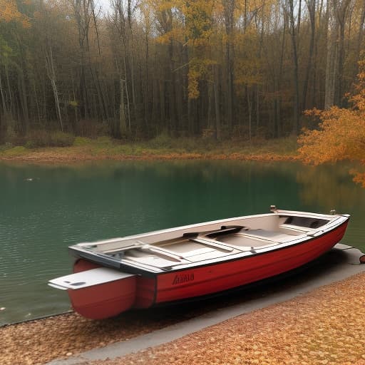  lake autumn boat examples photo