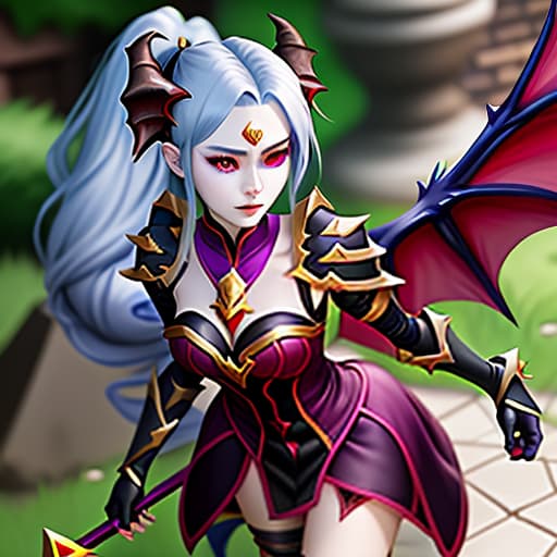  lena character from anime dota dragon blood