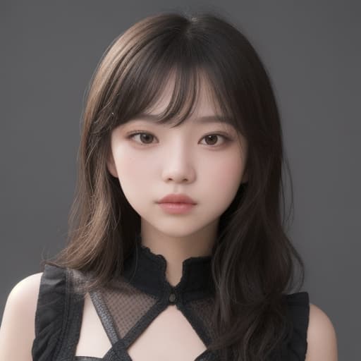  girl, best quality, solo, headshot, simple background