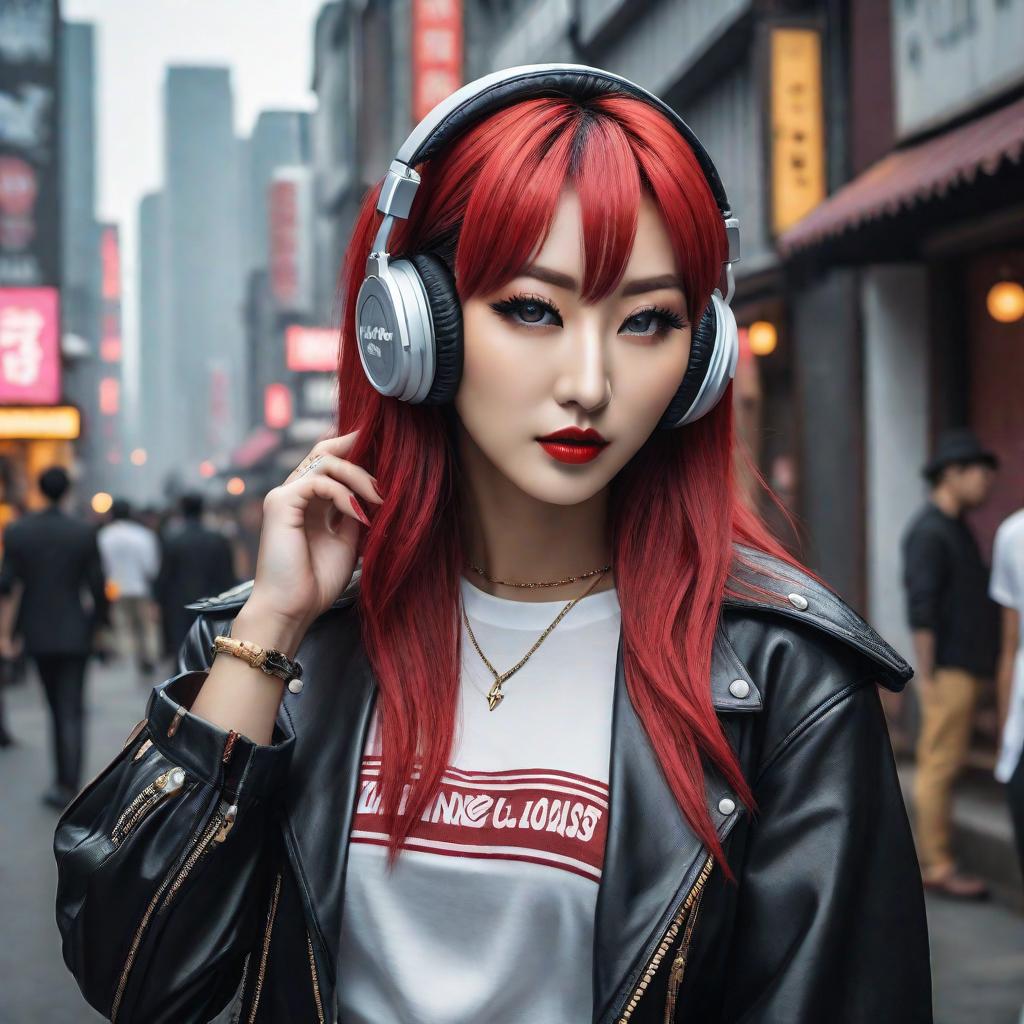  picture a person whose music list consists of 0% of filter house genre, 0% of modern indie pop genre, 0% of japanese pop genre, 9% of j pop genre, 0% of dance rock genre, 0% of west coast rap genre, 1% of clic j pop genre, 0% of japanese indie rock genre, 0% of musica tradicional cubana genre, 0% of k pop genre, 0% of japanese metalcore genre, 0% of trap genre, 1% of japanese soundtrack genre, 0% of rap genre, 0% of kora genre, 0% of vocaloid genre, 4% of j pixie genre, 0% of griot genre, 0% of nu disco genre, 1% of afropop genre, 1% of mande pop genre, 0% of j metal genre, 0% of edm genre, 0% of pop dance genre, 0% of okinawan pop genre, 2% of shonen genre, 0% of japanese pop punk genre, 0% of japanese clical performance genre,  hyperrealistic, full body, detailed clothing, highly detailed, cinematic lighting, stunningly beautiful, intricate, sharp focus, f/1. 8, 85mm, (centered image composition), (professionally color graded), ((bright soft diffused light)), volumetric fog, trending on instagram, trending on tumblr, HDR 4K, 8K