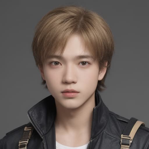  boy, best quality, solo, headshot, simple background