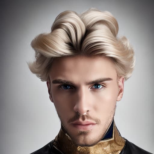 portrait+ style Russian LGBT queer TV actor blonde hunk dude face