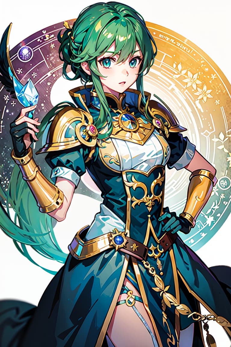  master piece , best quality,image/shinon is a character from the game fire emblem: path of radiance.