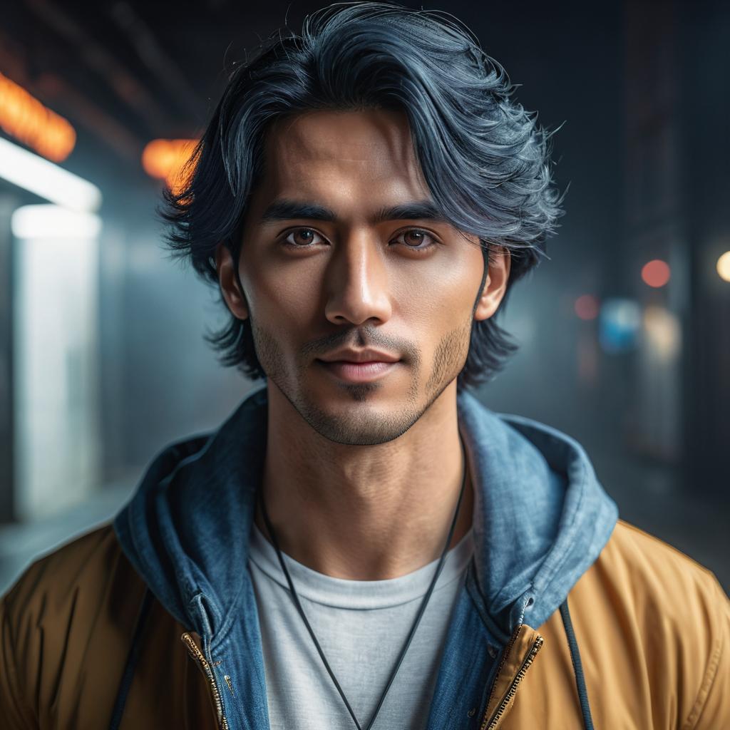  actual 8k portrait photo of gareth person, portrait, happy colors, bright eyes, clear eyes, warm smile, smooth soft skin, big dreamy eyes, beautiful intricate colored hair, symmetrical, anime wide eyes, soft lighting, detailed face, by makoto shinkai, stanley artgerm lau, wlop, rossdraws, concept art, digital painting, looking into camera hyperrealistic, full body, detailed clothing, highly detailed, cinematic lighting, stunningly beautiful, intricate, sharp focus, f/1. 8, 85mm, (centered image composition), (professionally color graded), ((bright soft diffused light)), volumetric fog, trending on instagram, trending on tumblr, HDR 4K, 8K