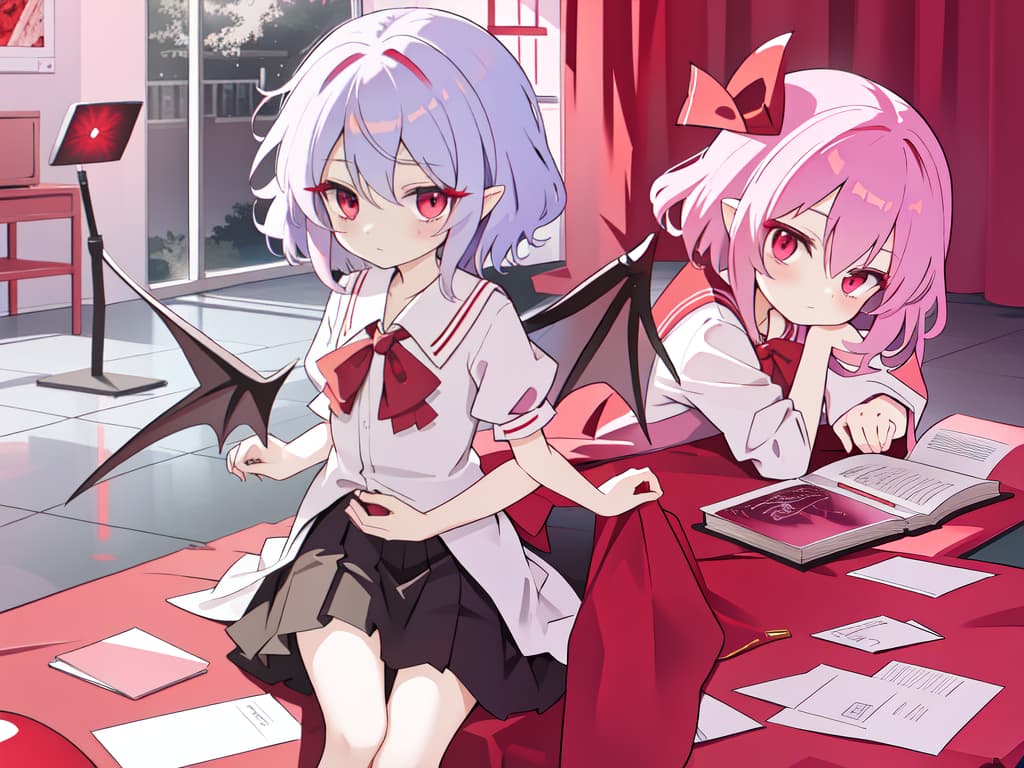  remilia scarlet, school