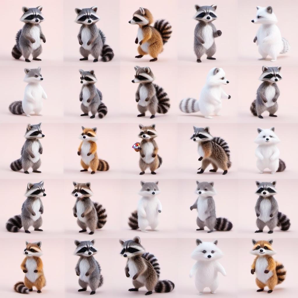  A toy raccoon hyperrealistic, full body, detailed clothing, highly detailed, cinematic lighting, stunningly beautiful, intricate, sharp focus, f/1. 8, 85mm, (centered image composition), (professionally color graded), ((bright soft diffused light)), volumetric fog, trending on instagram, trending on tumblr, HDR 4K, 8K