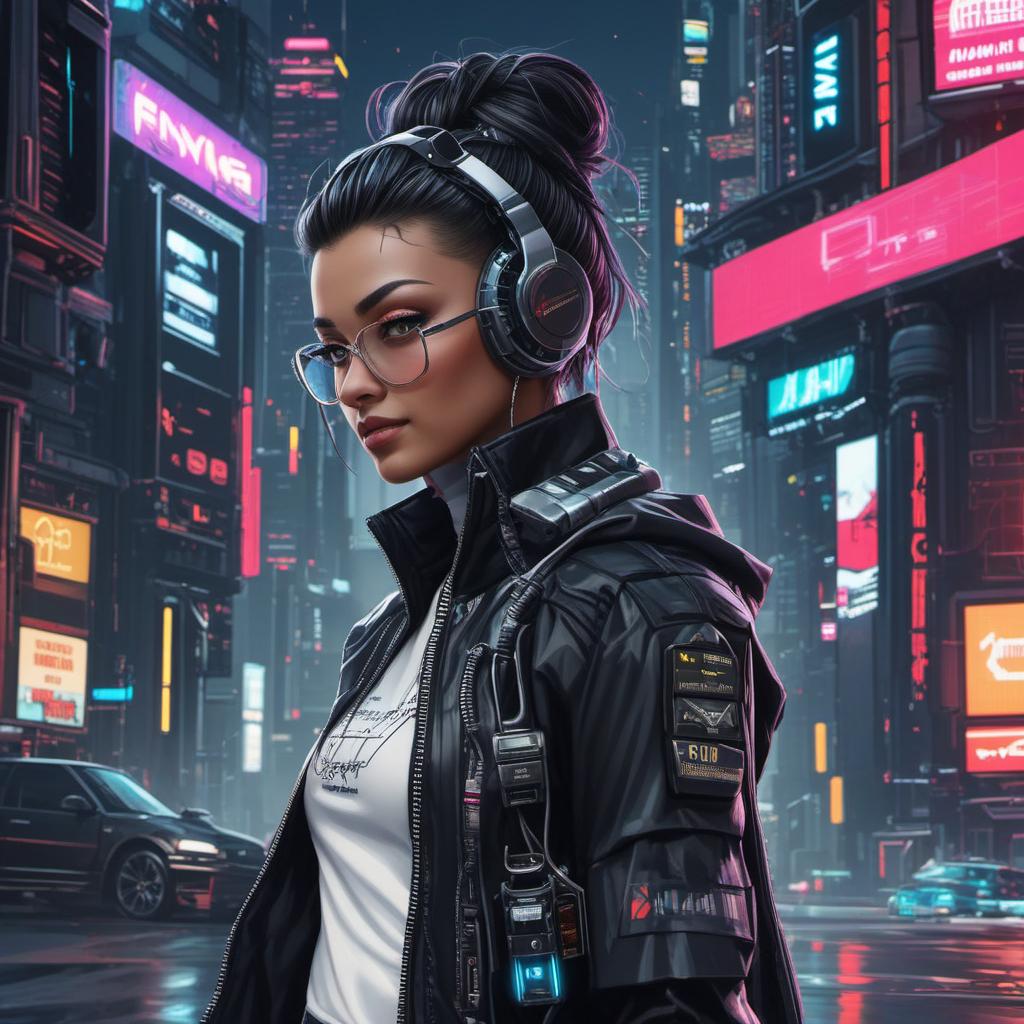  , cyberpunk style