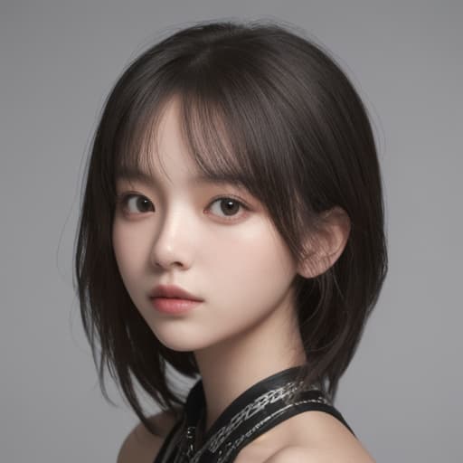  girl, best quality, solo, headshot, simple background