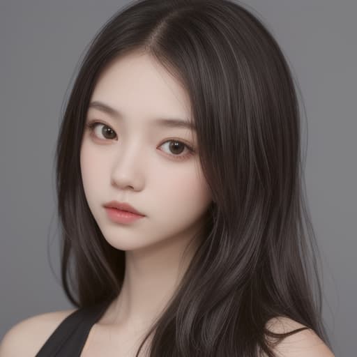  girl, best quality, solo, headshot, simple background