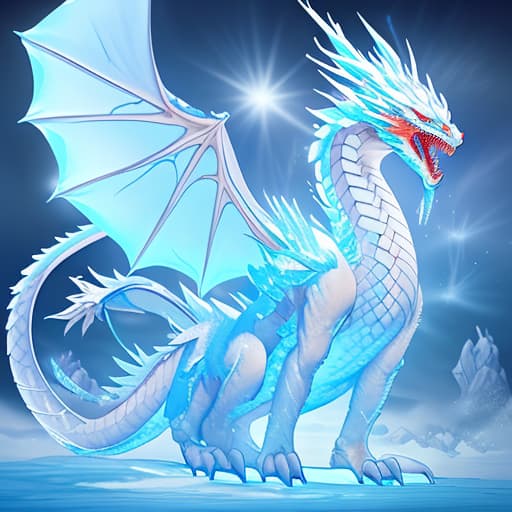  Ice dragon with tank