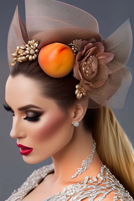 dvarchmodern lips nibble an apricot in profile hyperrealistic, full body, detailed clothing, highly detailed, cinematic lighting, stunningly beautiful, intricate, sharp focus, f/1. 8, 85mm, (centered image composition), (professionally color graded), ((bright soft diffused light)), volumetric fog, trending on instagram, trending on tumblr, HDR 4K, 8K