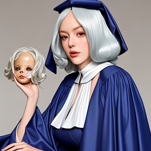  I need a dummy wearing a barristers wig and gown