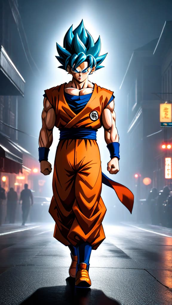  anime art: z fighters face dilemma keep goku alive for hope and strength, but invite greater threats like frieza, cell, and majin buu. hyperrealistic, full body, detailed clothing, highly detailed, cinematic lighting, stunningly beautiful, intricate, sharp focus, f/1. 8, 85mm, (centered image composition), (professionally color graded), ((bright soft diffused light)), volumetric fog, trending on instagram, trending on tumblr, HDR 4K, 8K