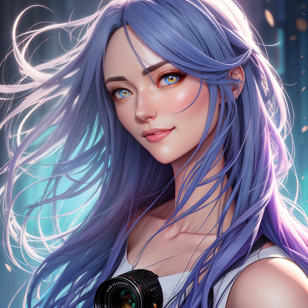  actual 8k portrait photo of gareth person, portrait, happy colors, bright eyes, clear eyes, warm smile, smooth soft skin, big dreamy eyes, beautiful intricate colored hair, symmetrical, anime wide eyes, soft lighting, detailed face, by makoto shinkai, stanley artgerm lau, wlop, rossdraws, concept art, digital painting, looking into camera