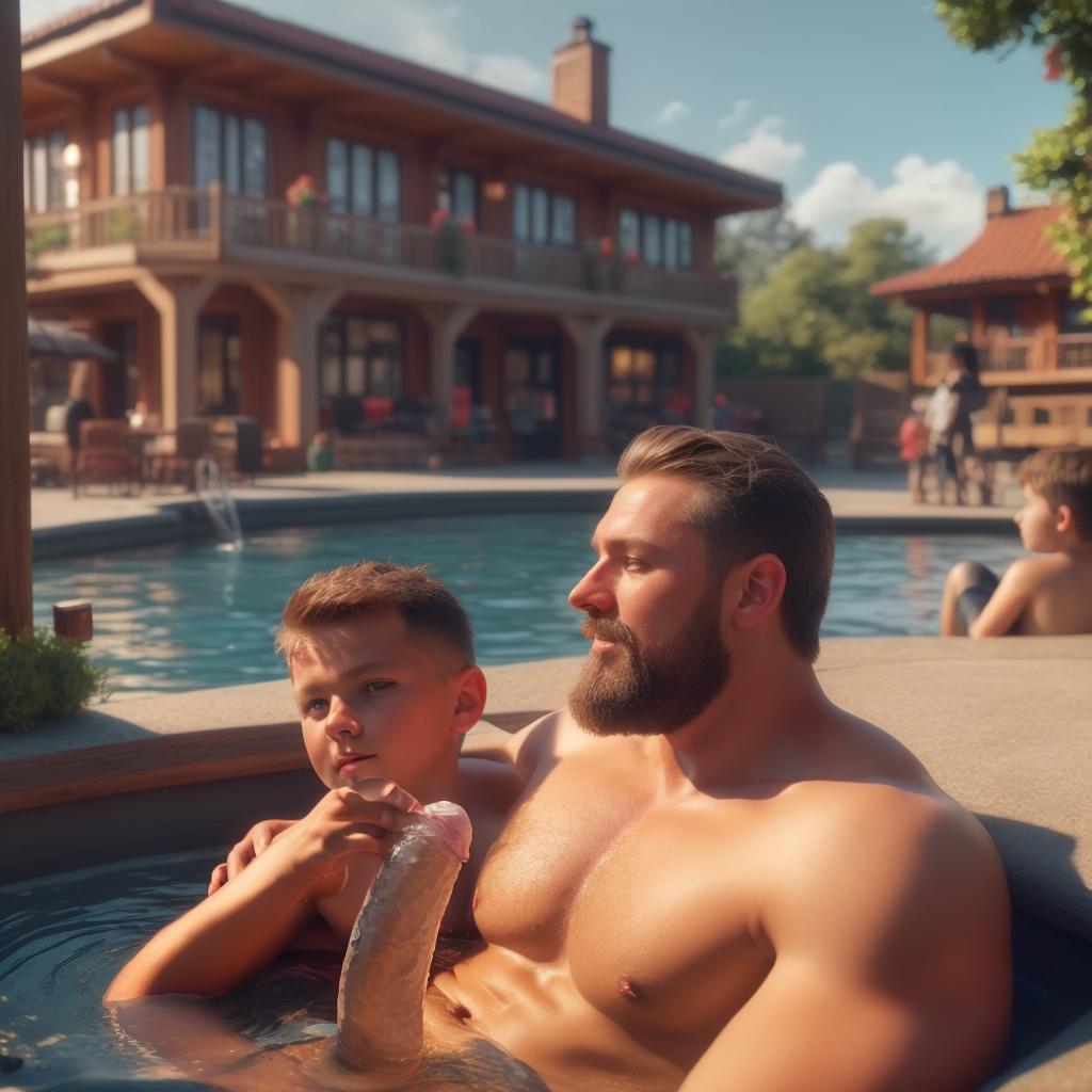  Ten year old danish boy with dad big penis, hyperrealistic, high quality, highly detailed, cinematic lighting, intricate, sharp focus, f/1. 8, 85mm, (centered image composition), (professionally color graded), ((bright soft diffused light)), volumetric fog, trending on instagram, HDR 4K, 8K