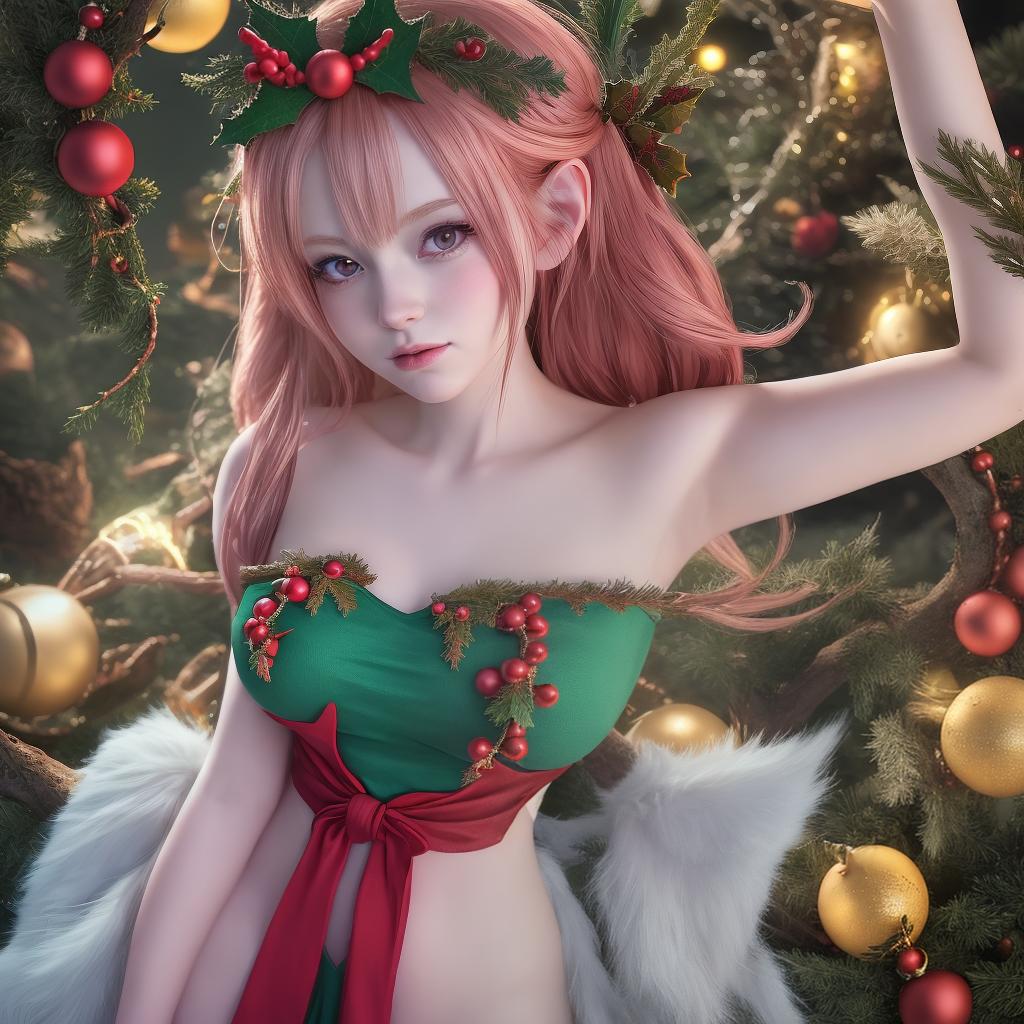  yule fairy anime style 8k