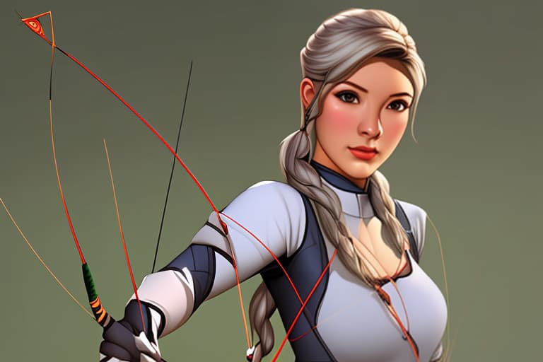  Female archer