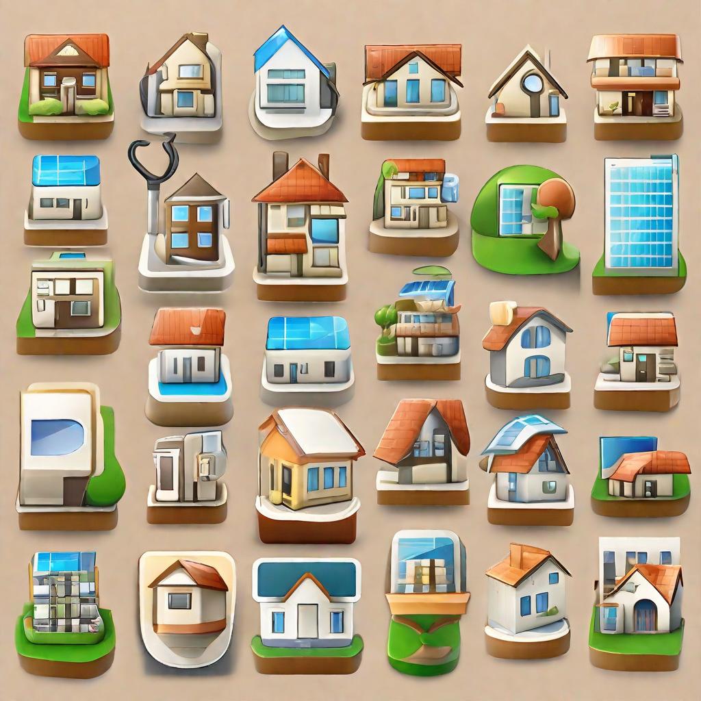  app icon of website favicon for property selling related site