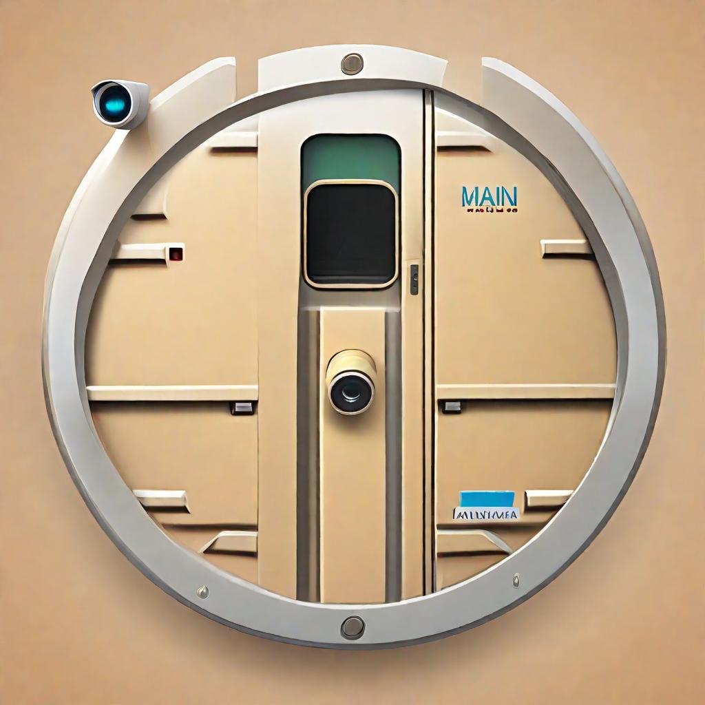  app icon of main deck cargo door video surveillance icon