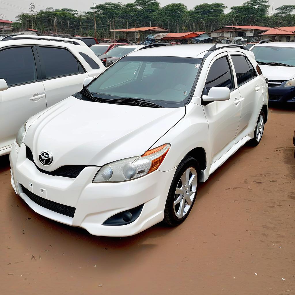  toyota matrix 2010 e140 white