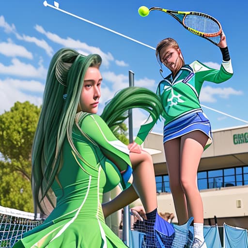  sci fi, concept art Grossmont high school vs help x high school in girls tennis,