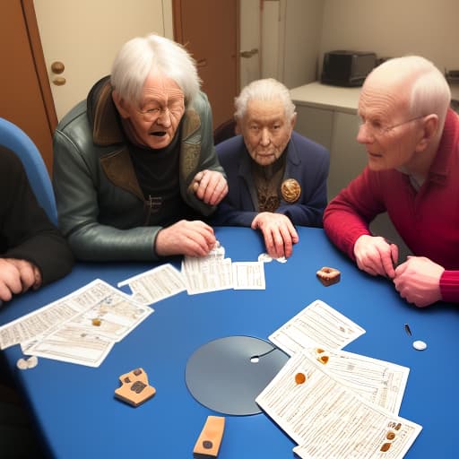  dementia and courage! 4 5 players play board role playing games