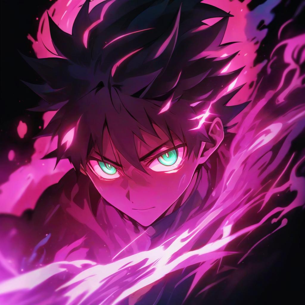  anime artwork a shadow of a man with glowing eyes, surrounded by a vibrant teal energy aura, dark anime style . anime style, key visual, vibrant, studio anime, highly detailed