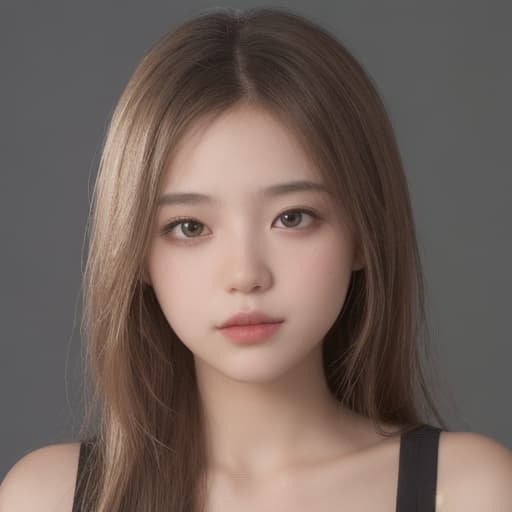  girl, best quality, solo, headshot, simple background