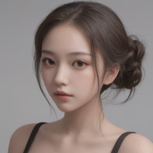  girl, best quality, solo, headshot, simple background