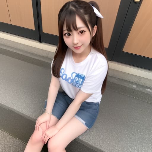  橋本環奈似の水着の女の子 女性