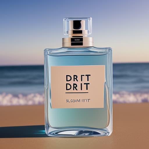  Fort bottle perfume with the word drift on it