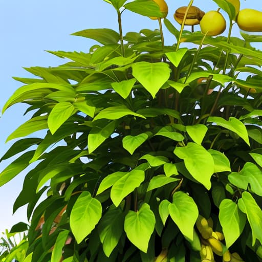  mature peanut plant