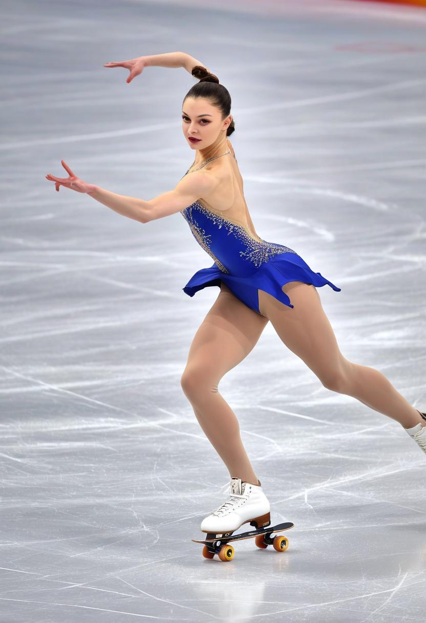  hdr photo of , full nacked, in white shoes is skating in an olympic, dynamic skating, nadya rusheva, siona shimshi, elina karimova, martina fackova, anastasia ovchinnikova, maria panfilova, karolina mings, inspired by ma yuanyu, alina ivanchenko, alexandra fomina, inspired by zhou wenjing, beautiful and graceful, viktoria gavrilenko, angelina stroganova, ma yuanyu, masha krasnova, perfect dynamic posture, tatiana hordiienko, silvia dimitrova . high dynamic range, vivid, rich details, clear shadows and highlights, realistic, intense, enhanced contrast, highly detailed, perfect hands, film photography style