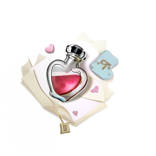  casual style, icon, game icon, heart shaped bottle, love potion