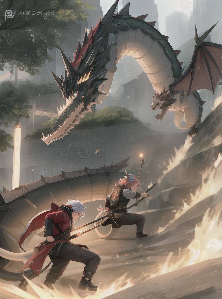  charging dragon