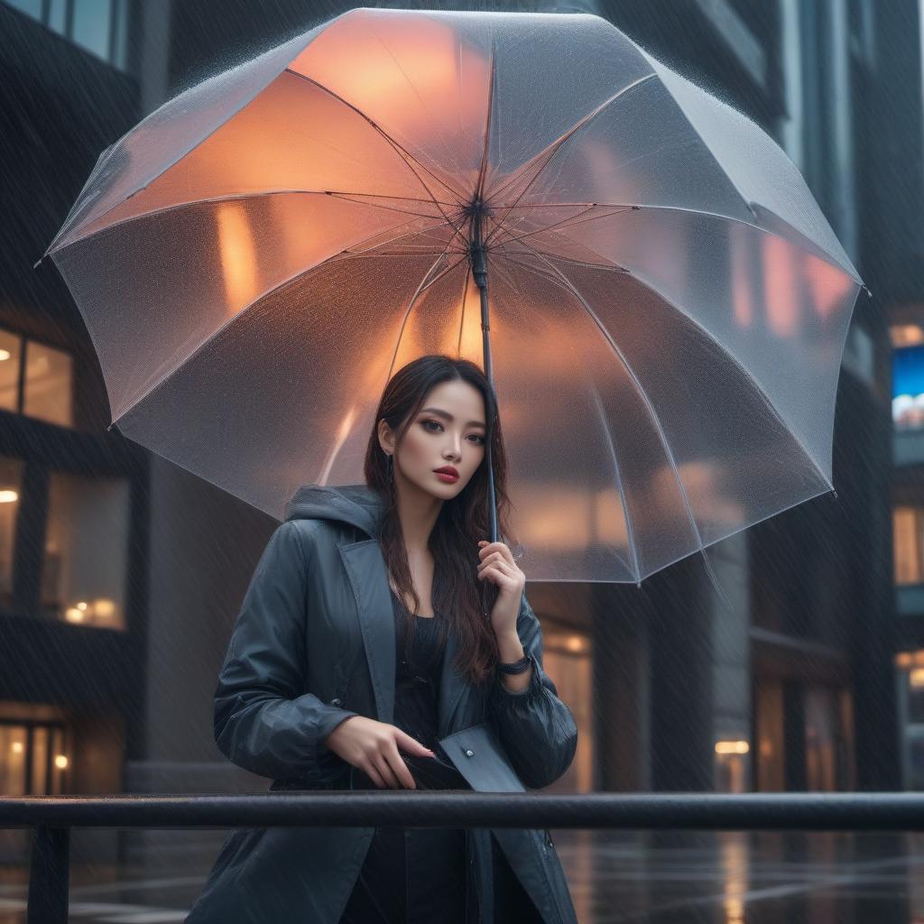  Beautiful deserted urban landscape, beautiful architecture, cloudy sky, rain hyperrealistic, full body, detailed clothing, highly detailed, cinematic lighting, stunningly beautiful, intricate, sharp focus, f/1. 8, 85mm, (centered image composition), (professionally color graded), ((bright soft diffused light)), volumetric fog, trending on instagram, trending on tumblr, HDR 4K, 8K