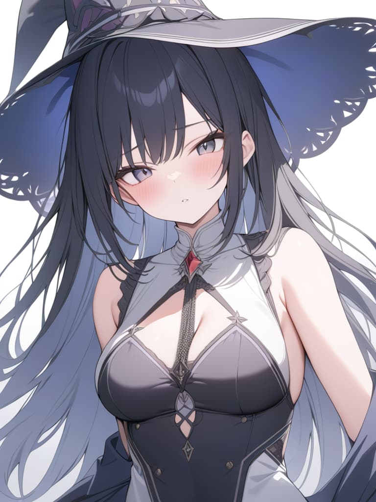  small devil, black hair, witch, devil's ears, masterpiece, best quality,8k,ultra detailed,high resolution,an extremely delicate and beautiful,hyper detail