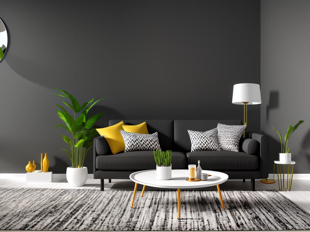  living room, interior coordinate, home staging,modern style, hdr, enhance, ((plain black background)), masterpiece, highly detailed, 4k, hq, separate colors, bright colors