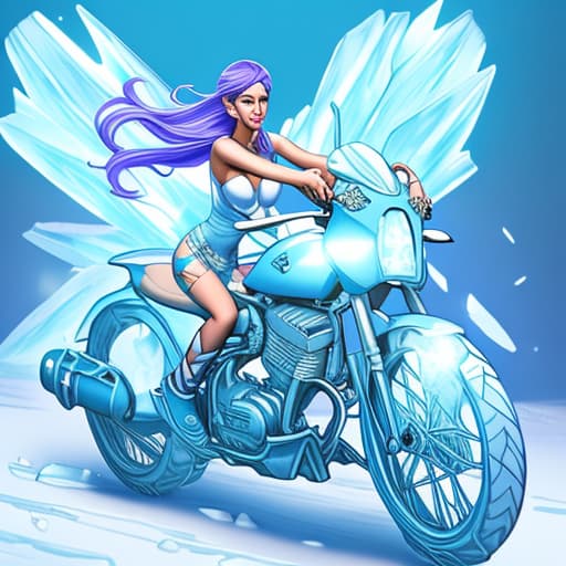  ICE LADY RIDING TANK