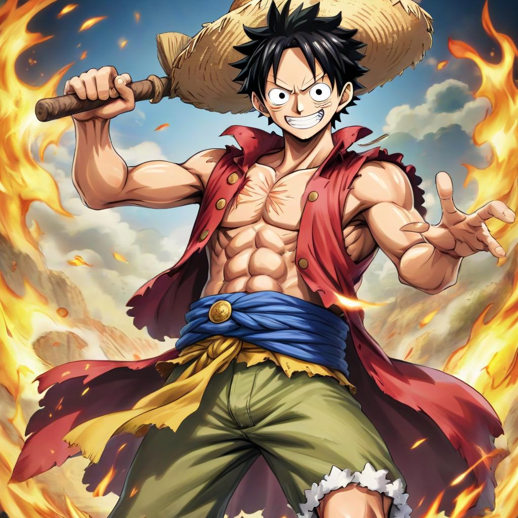  role playing game (rpg) style fantasy character from the anime "one piece" donquiote rosinant . detailed, vibrant, immersive, reminiscent of high fantasy rpg games