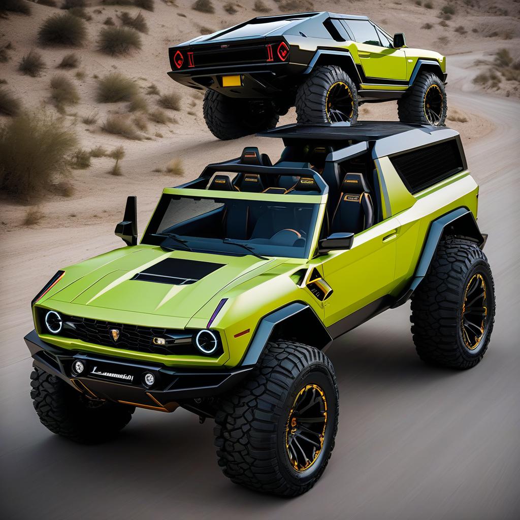  брутальный lamborghini ford bronco