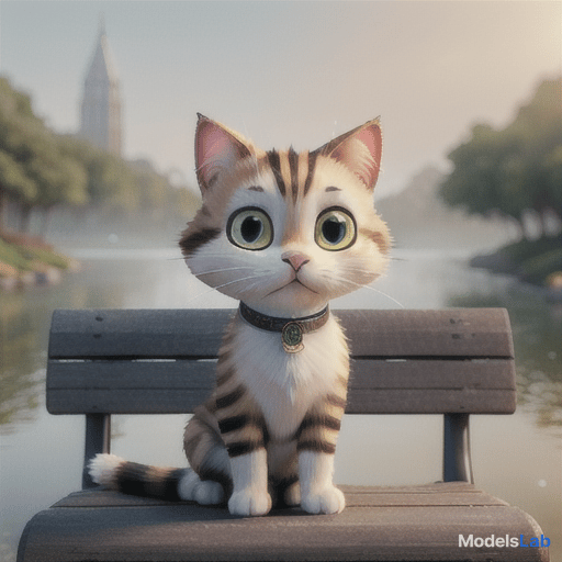  a cat sitting on a bench hyperrealistic, full body, detailed clothing, highly detailed, cinematic lighting, stunningly beautiful, intricate, sharp focus, f/1. 8, 85mm, (centered image composition), (professionally color graded), ((bright soft diffused light)), volumetric fog, trending on instagram, trending on tumblr, HDR 4K, 8K