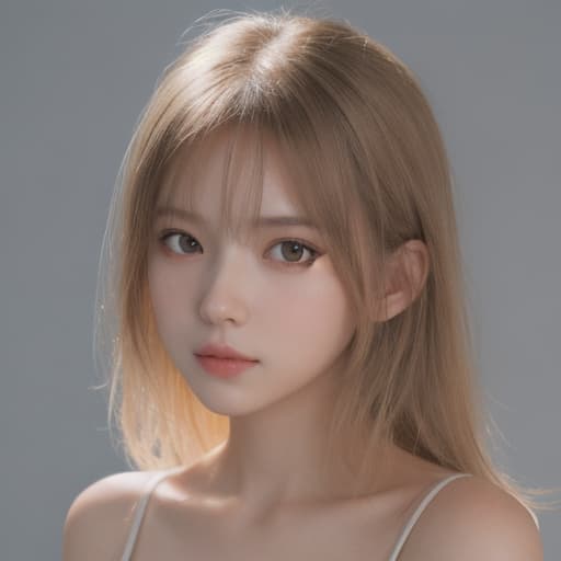  girl, best quality, solo, headshot, simple background