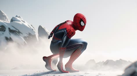  spiderman skin hyperrealistic, full body, detailed clothing, highly detailed, cinematic lighting, stunningly beautiful, intricate, sharp focus, f/1. 8, 85mm, (centered image composition), (professionally color graded), ((bright soft diffused light)), volumetric fog, trending on instagram, trending on tumblr, HDR 4K, 8K